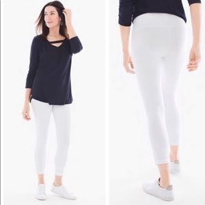 Chico's So Slimming White Pants Size Large